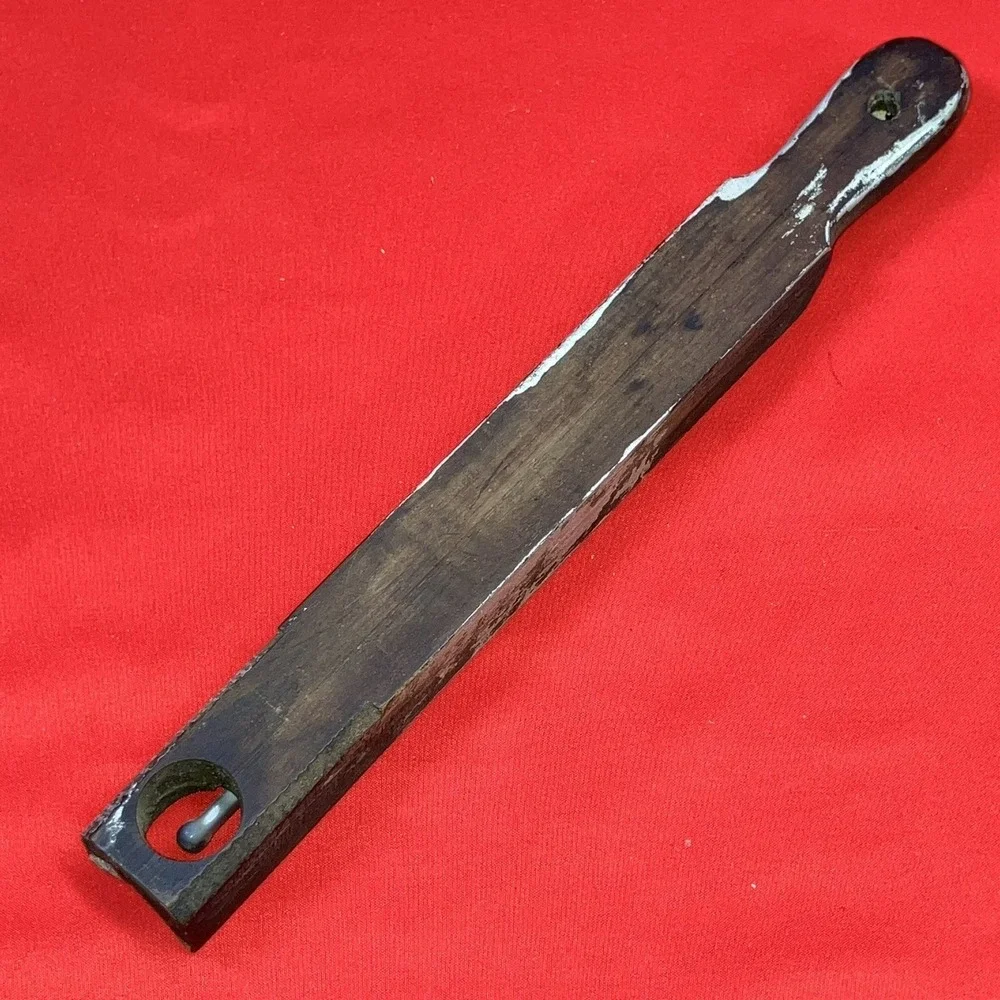 Vintage Candy Thermometer Moeller Inst. Co. / Richmond Hill, NY /Metal Wood Flaw